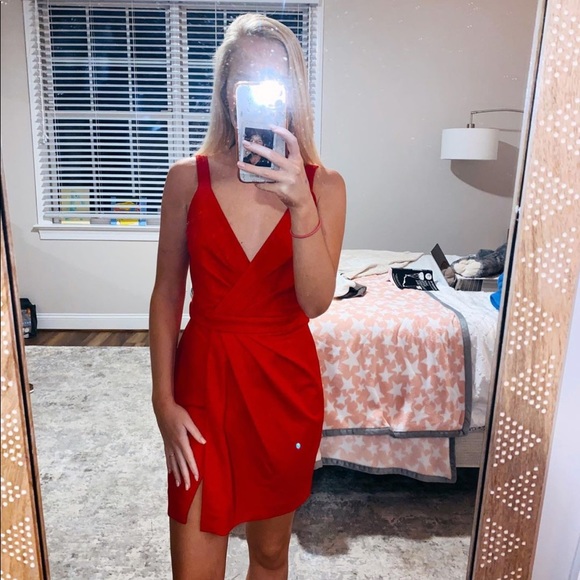 NBD Dresses & Skirts - NBD Red Mini Dress